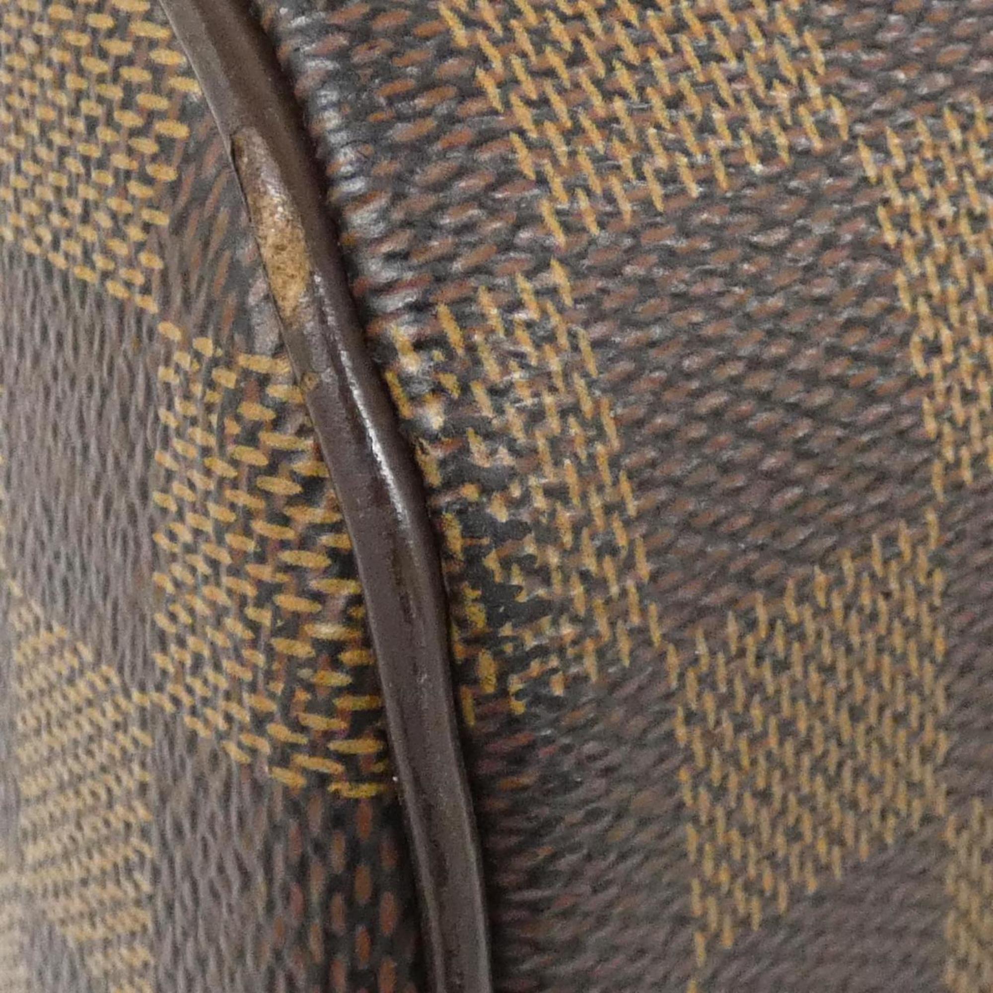 Louis Vuitton Brown Coated Canvas Handbag (Pre-Owned)