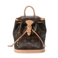 Louis Vuitton Brown Monogram Canvas Backpack (Pre-Owned)