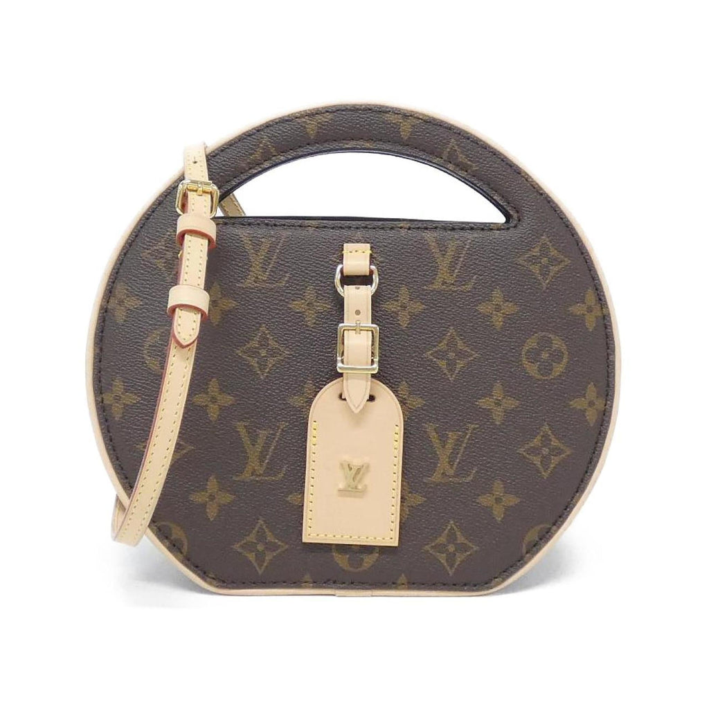 Louis Vuitton Marron Coated Canvas Shoulder Bag (Pre-Owned)