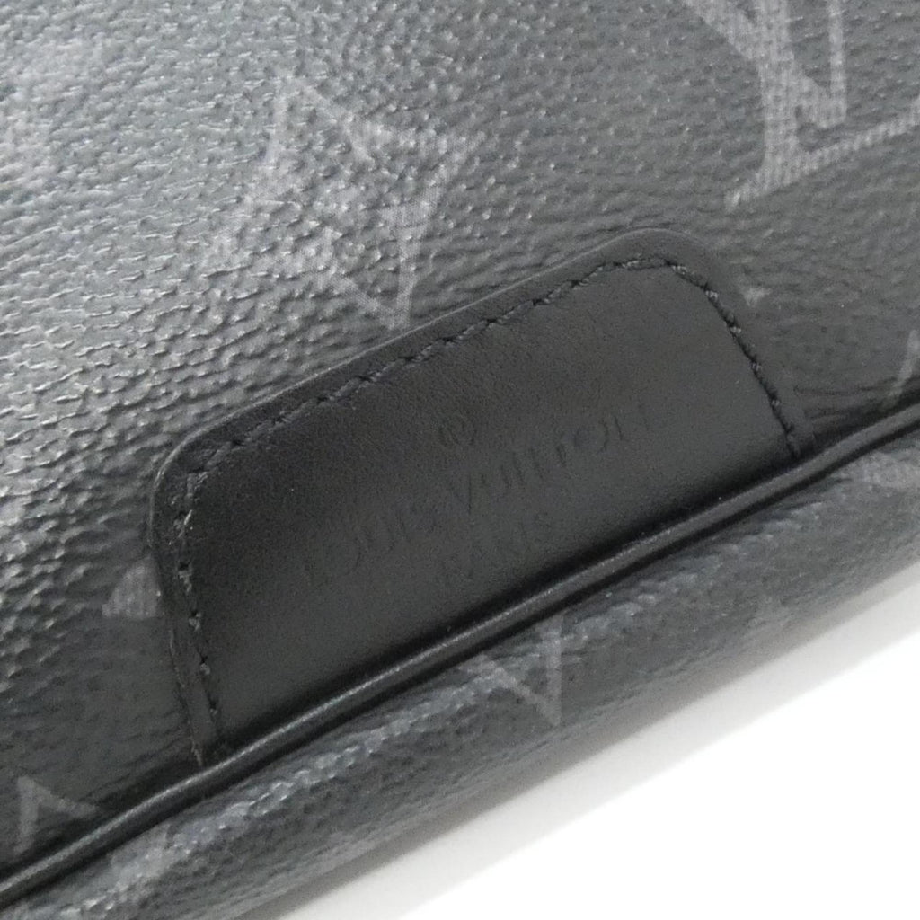 Louis Vuitton Monogram Eclipse Black Coated Canvas Shoulder Bag (Pre-Owned)