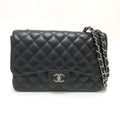 Classic Single Flap Bag Quilted Caviar Jumbo