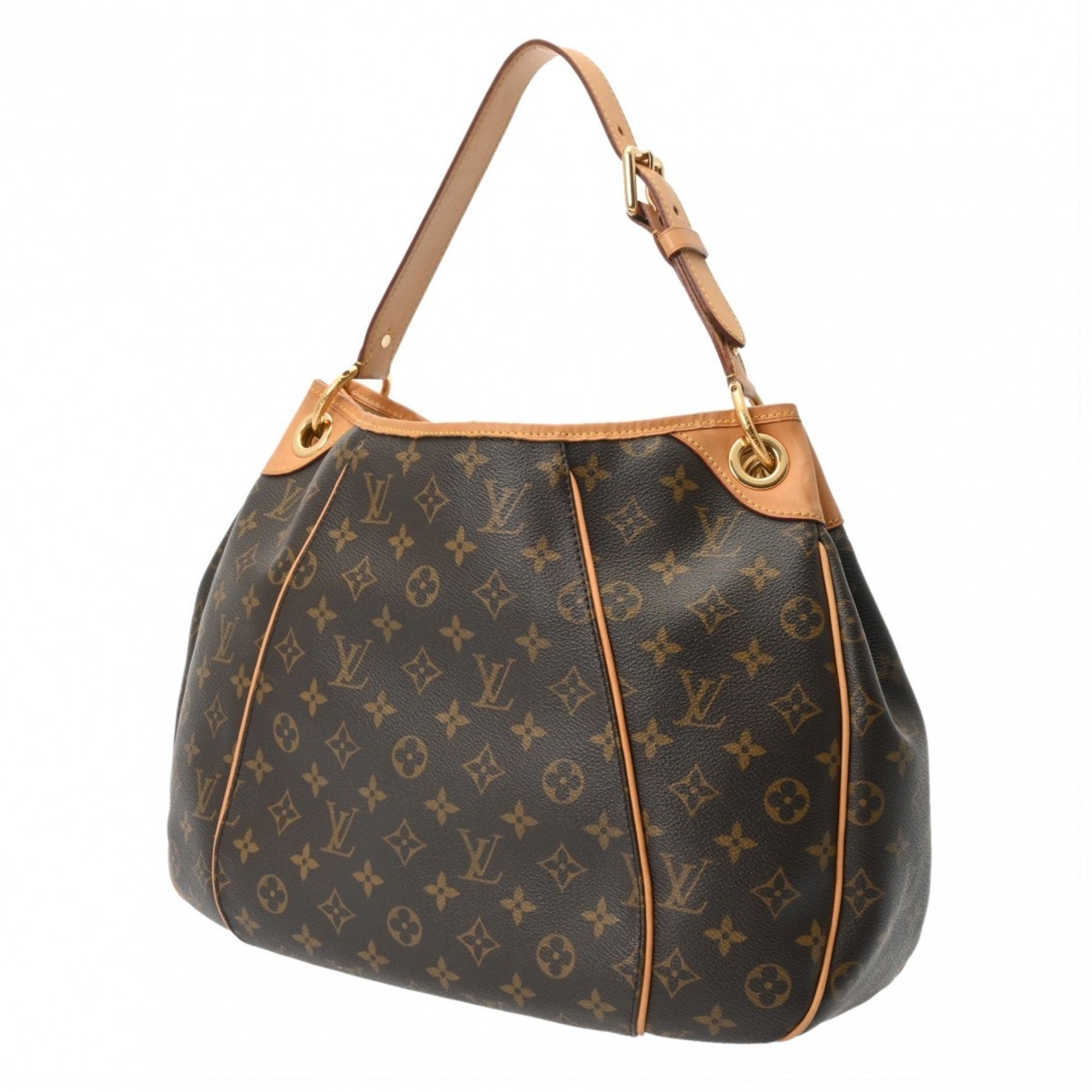 Louis Vuitton Brown Monogram Canvas Shoulder Bag (Pre-Owned)