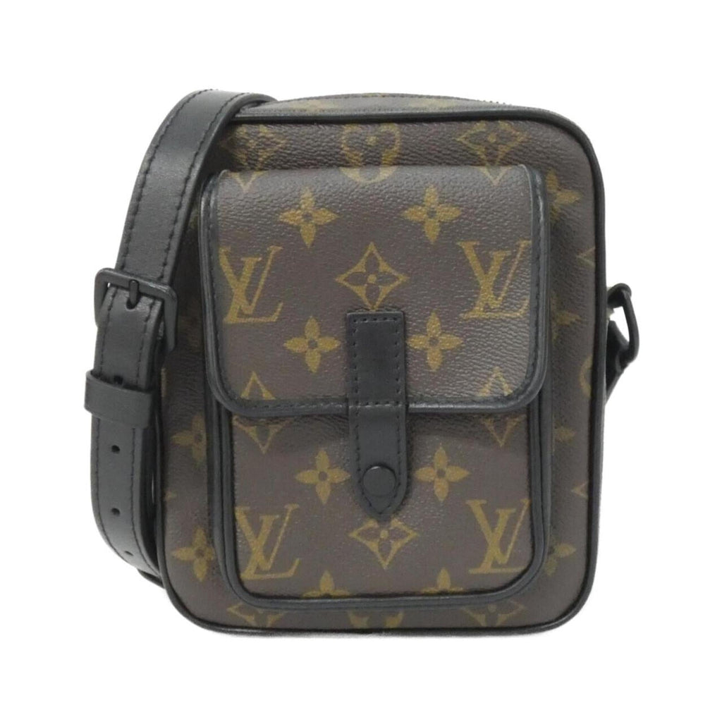 Louis Vuitton Marron Coated Canvas Shoulder Bag (Pre-Owned)