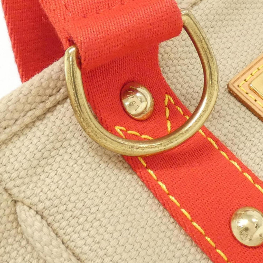 Louis Vuitton Beige Canvas Handbag (Pre-Owned)