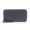 Louis Vuitton Monogram Navy Red Color Monogram Empreinte Long Wallet (Bi-Fold) (Pre-Owned)