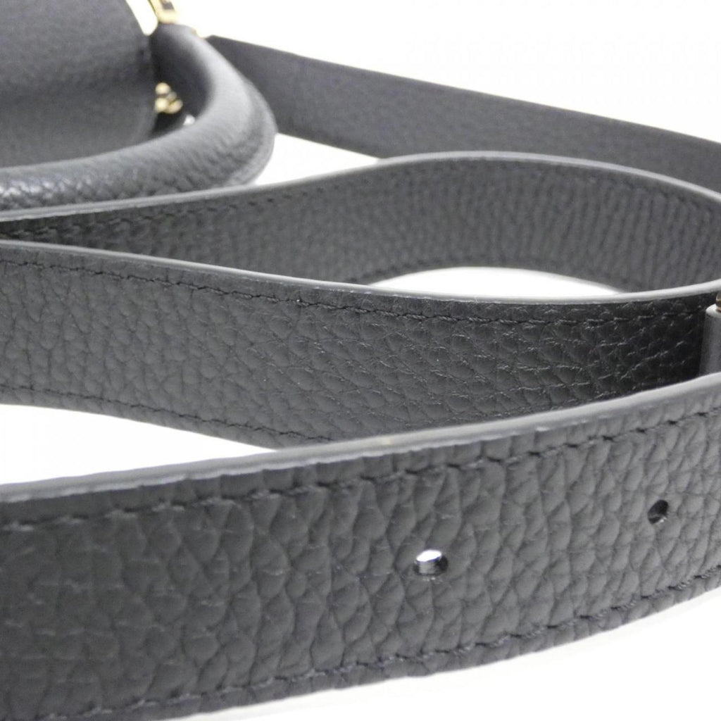 Louis Vuitton Taurillon Black Leather Handbag (Pre-Owned)