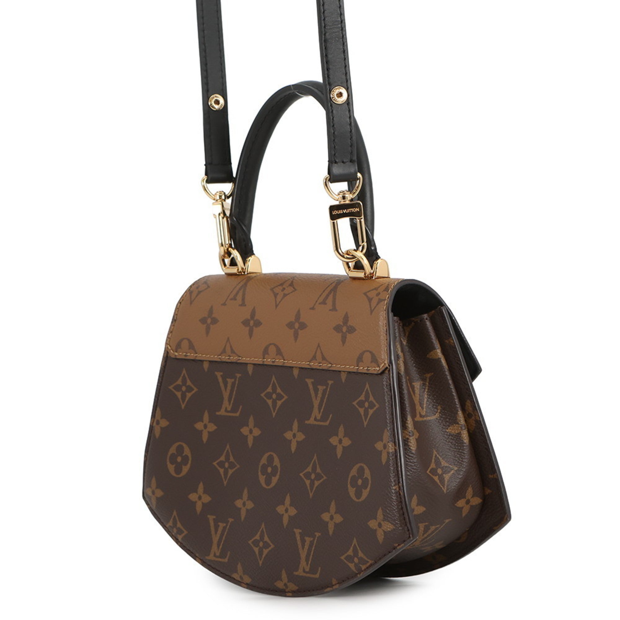 Tilsitt Top Handle Bag Reverse Monogram Canvas