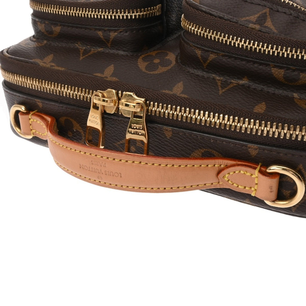 Louis Vuitton Brown Monogram Canvas Shoulder Bag (Pre-Owned)