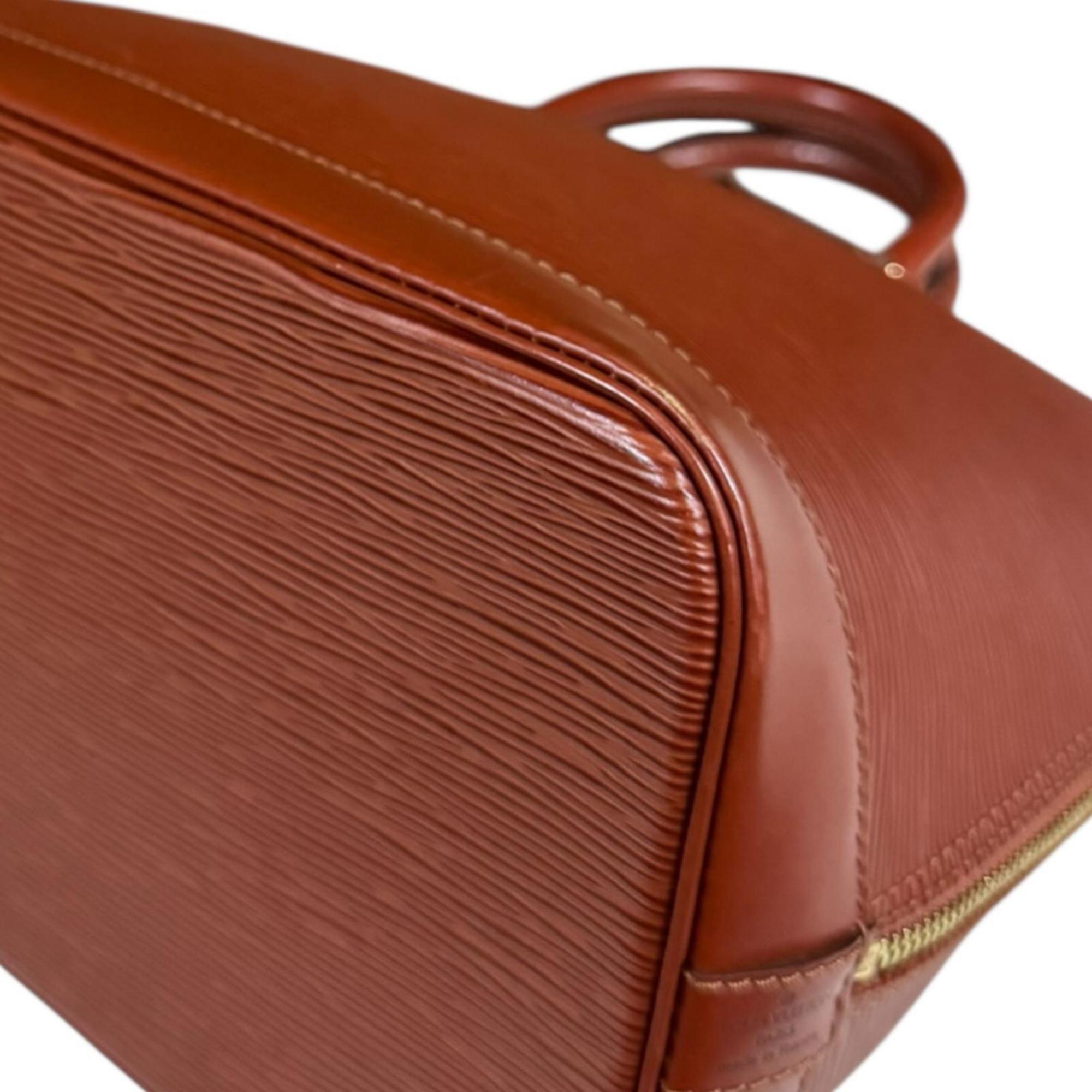 Louis Vuitton Brown Kenyan Brown Epi Leather Handbag (Pre-Owned)