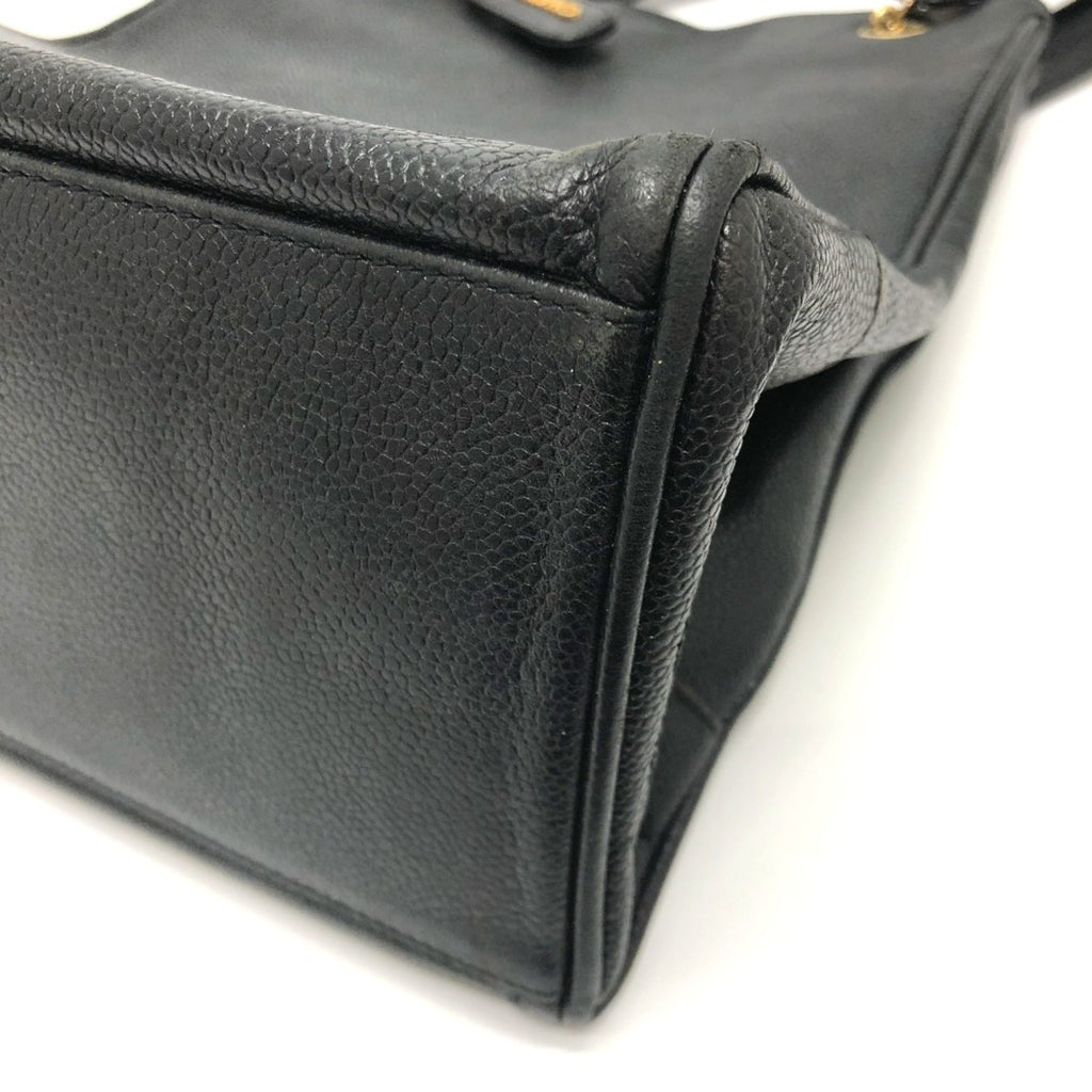Vintage Open Chain Tote Caviar Medium