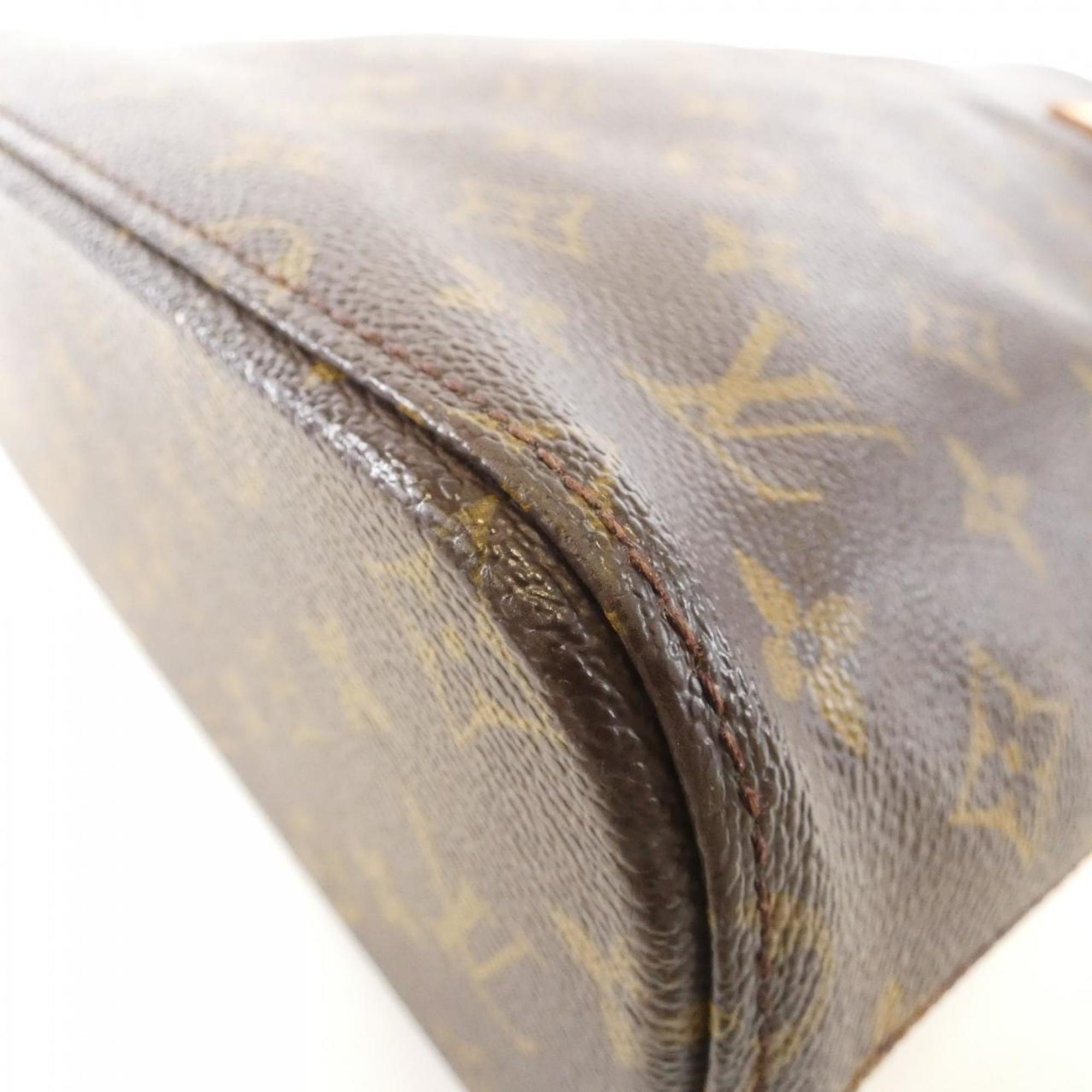 Louis Vuitton Marron Coated Canvas Handbag (Pre-Owned)