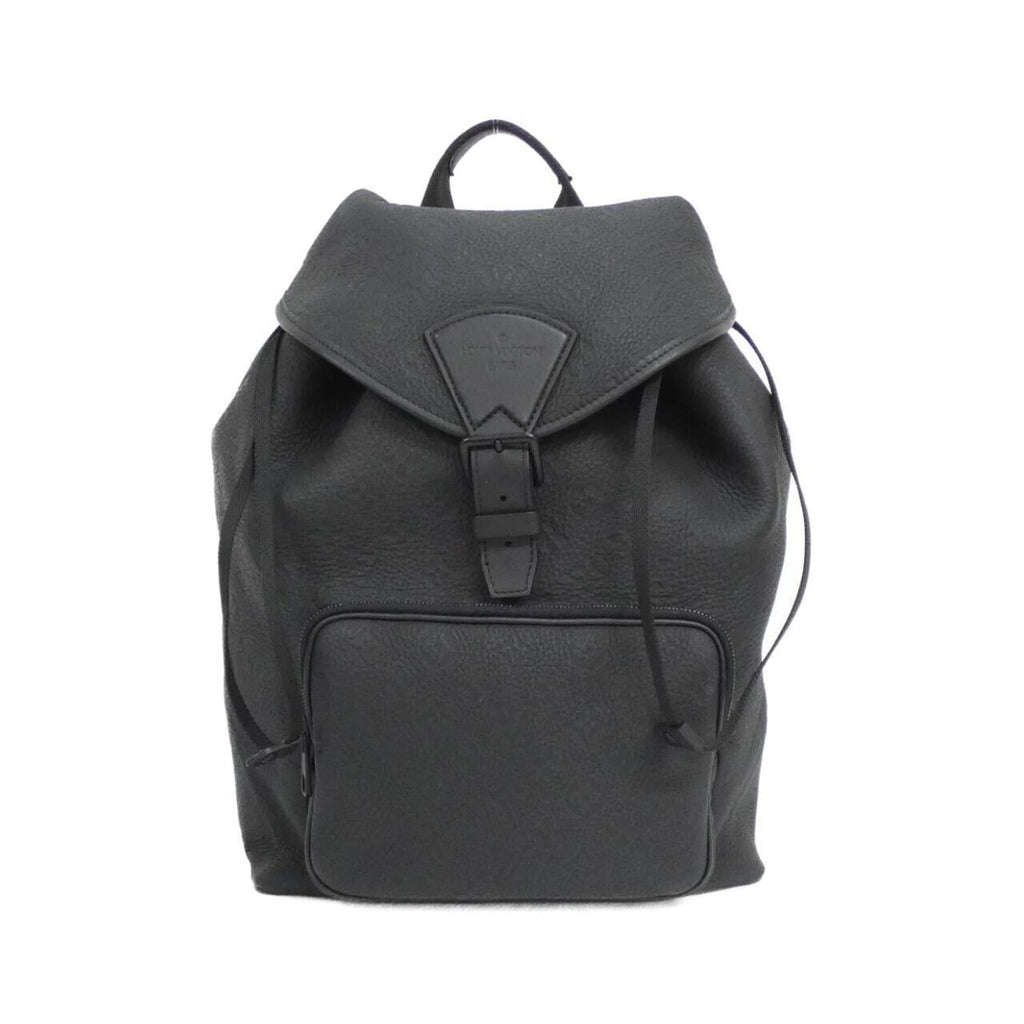 Louis Vuitton Black Leather Backpack (Pre-Owned)