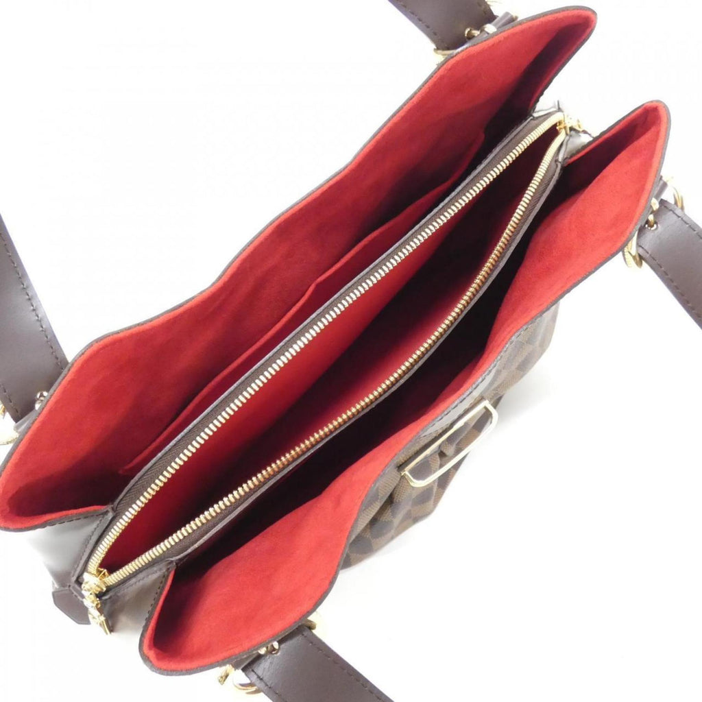 Louis Vuitton Ebene Coated Canvas Shoulder Bag (Pre-Owned)
