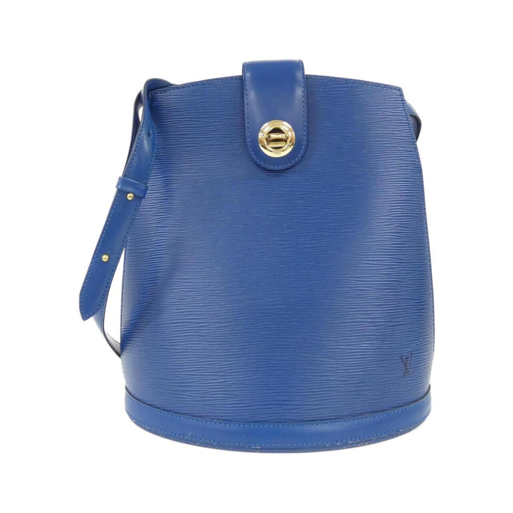 Louis Vuitton Blue Leather Shoulder Bag (Pre-Owned)