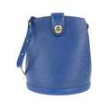 Louis Vuitton Blue Leather Shoulder Bag (Pre-Owned)