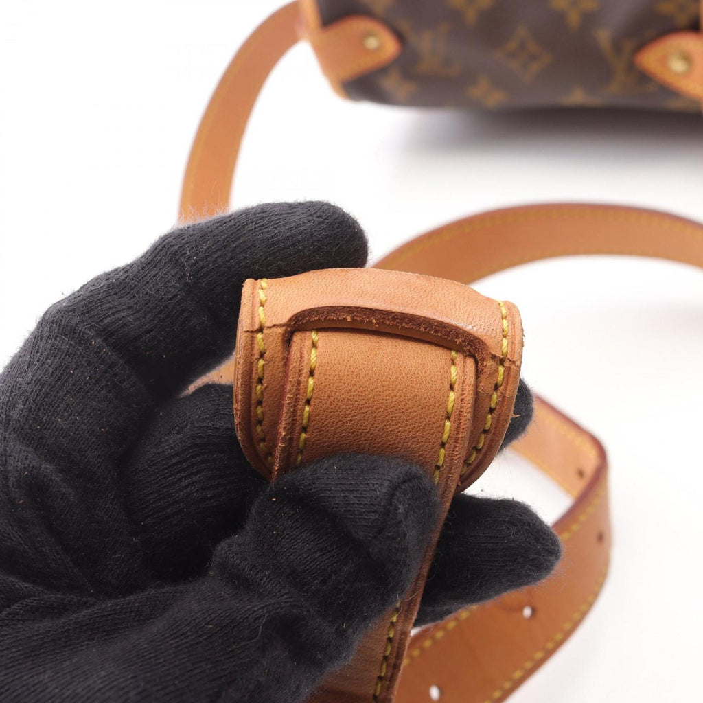 Louis Vuitton Brown Monogram Coated Canvas Pvc Leather Shoulder Bag (Pre-Owned)