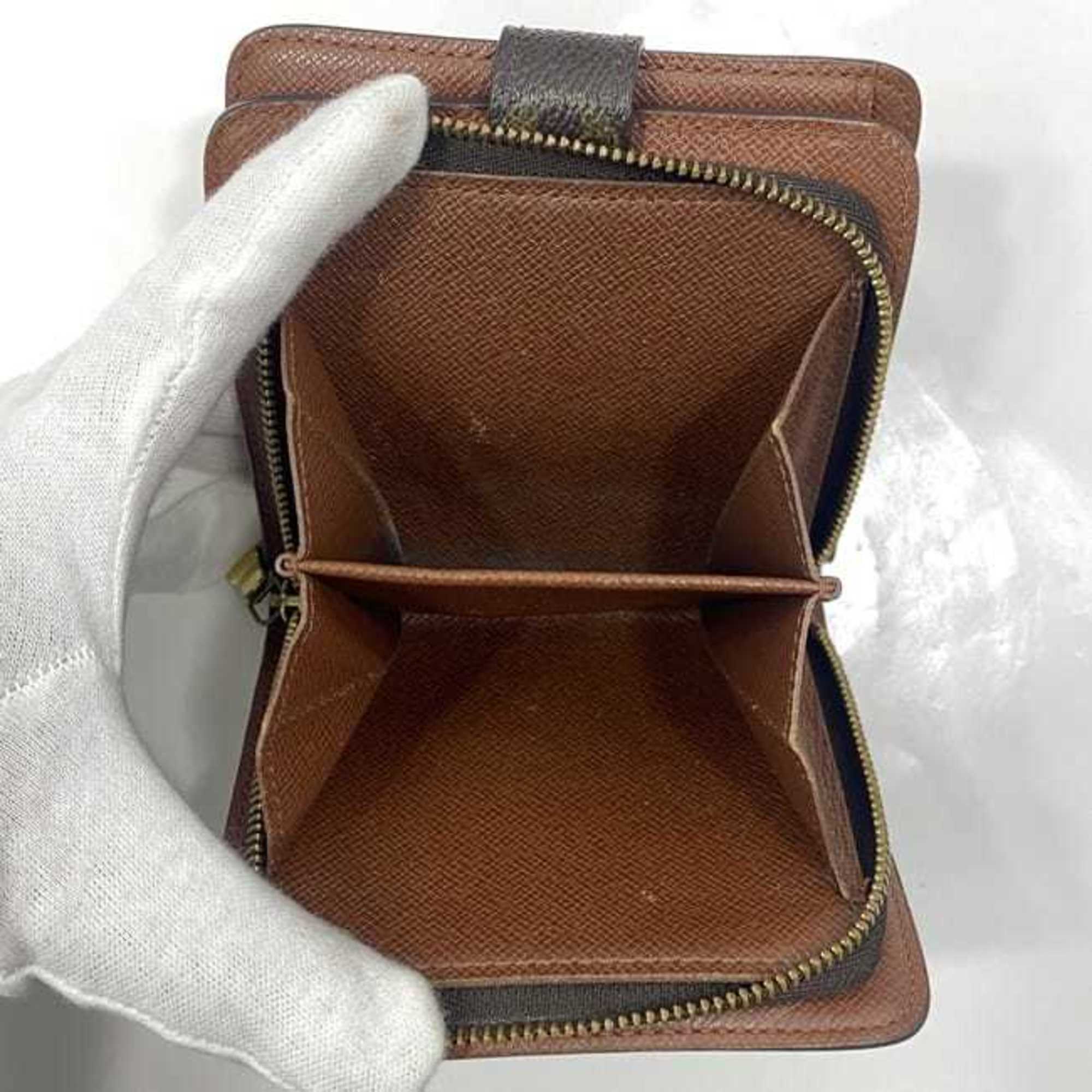 Louis Vuitton Brown Monogram Wallet (Bi-Fold) (Pre-Owned)