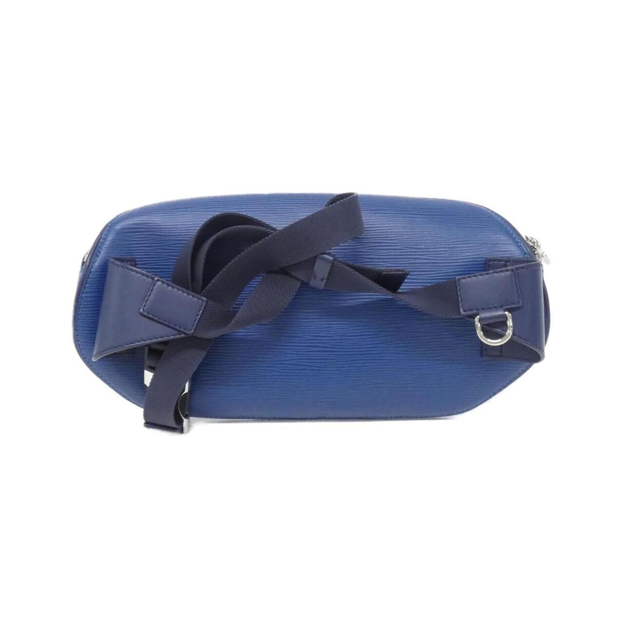Louis Vuitton Epi Azur Blue Leather Shoulder Bag (Pre-Owned)