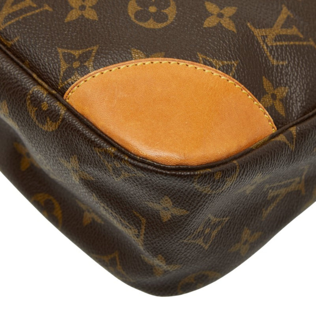 Louis Vuitton Brown Pvc Leather Shoulder Bag (Pre-Owned)