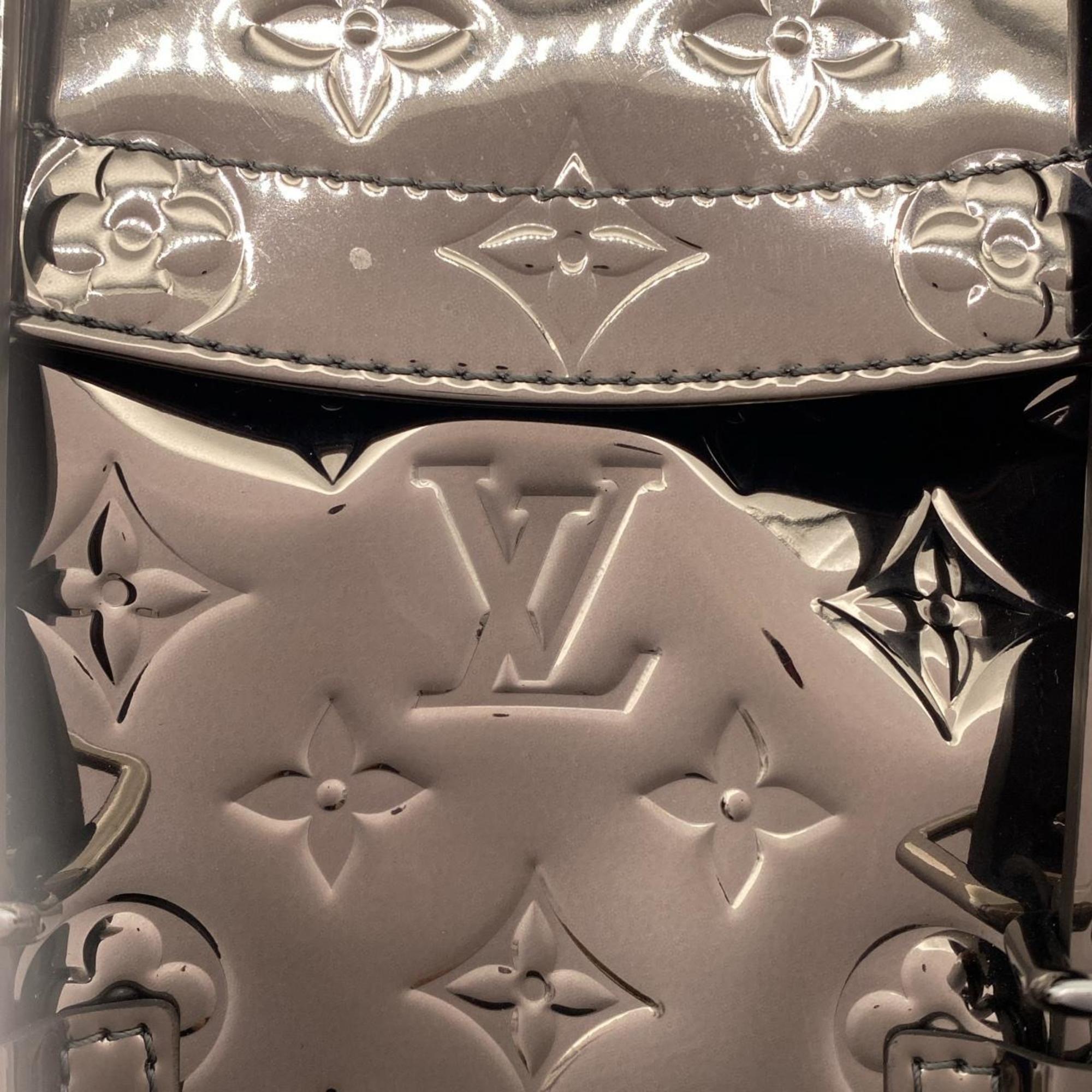 Louis Vuitton Gunmetal Coated Canvas Pvc Backpack (Pre-Owned)