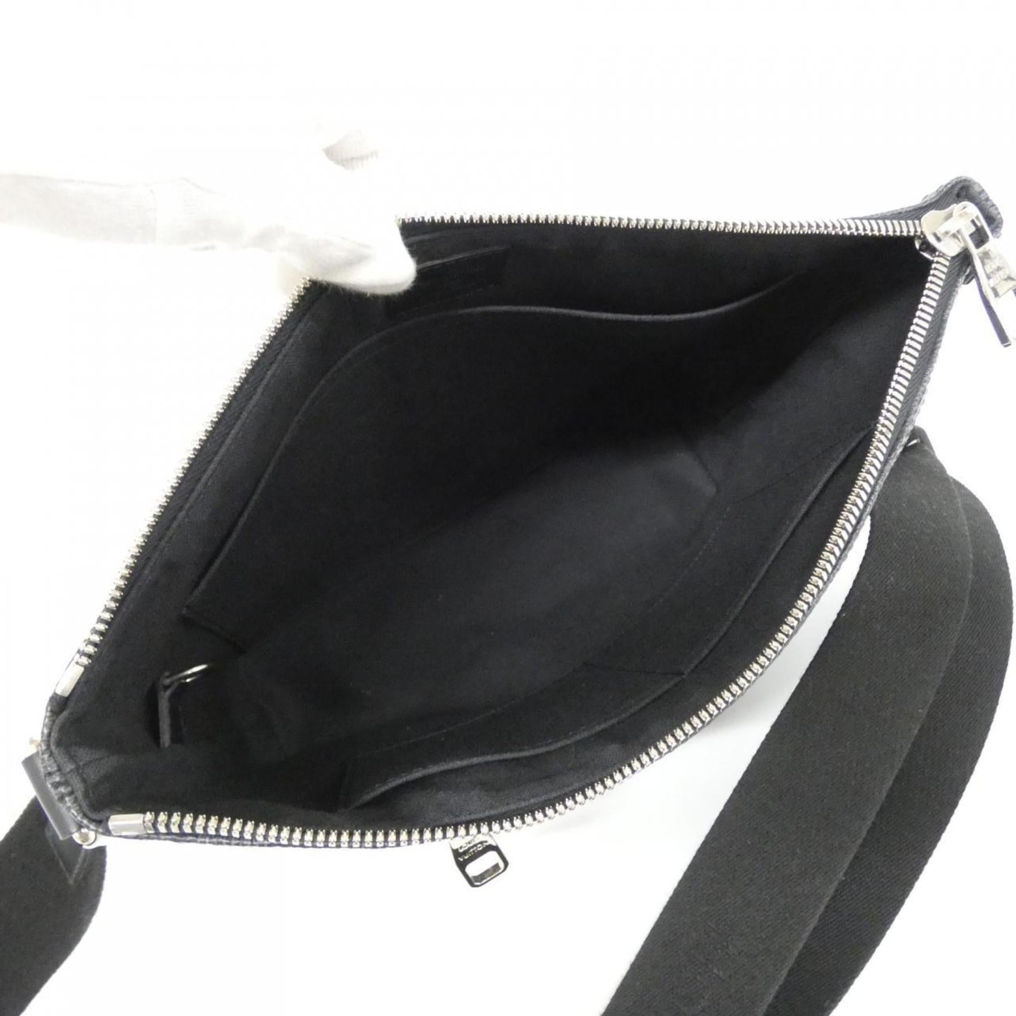 Louis Vuitton Graphite Coated Canvas Shoulder Bag (Pre-Owned)