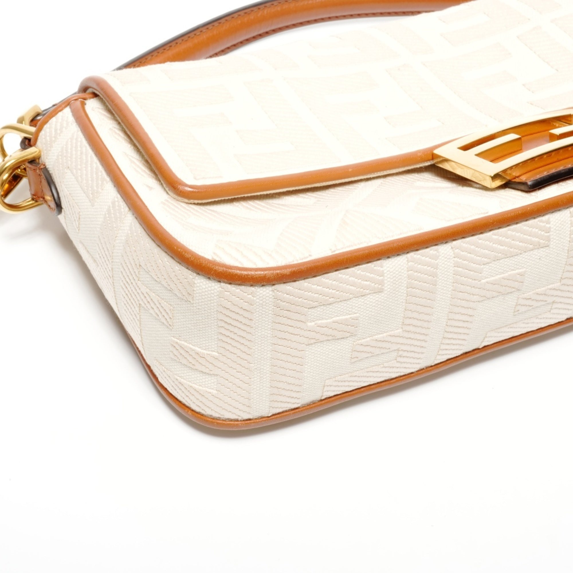 Baguette NM Bag Zucca Embroidered Canvas Medium