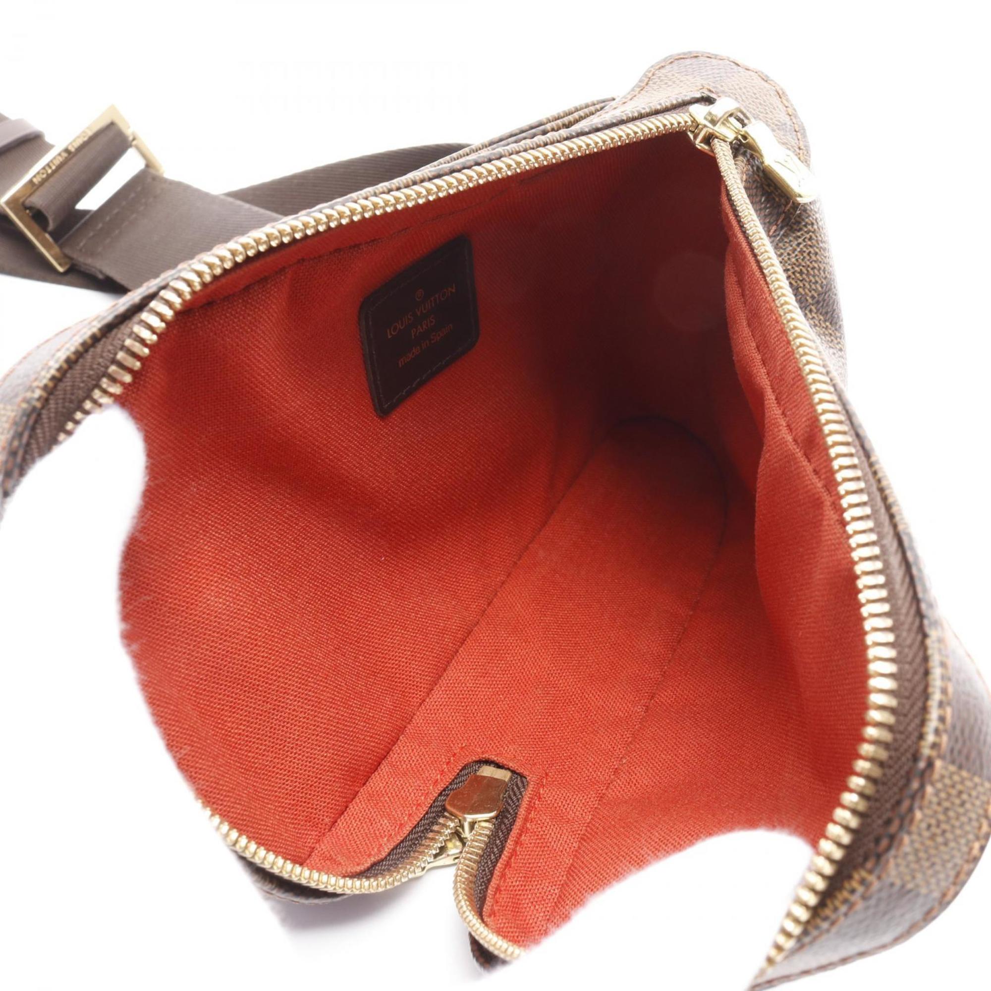 Louis Vuitton Brown Ebene Coated Canvas Pvc Damier Canvas Fanny Pack (Pre-Owned)
