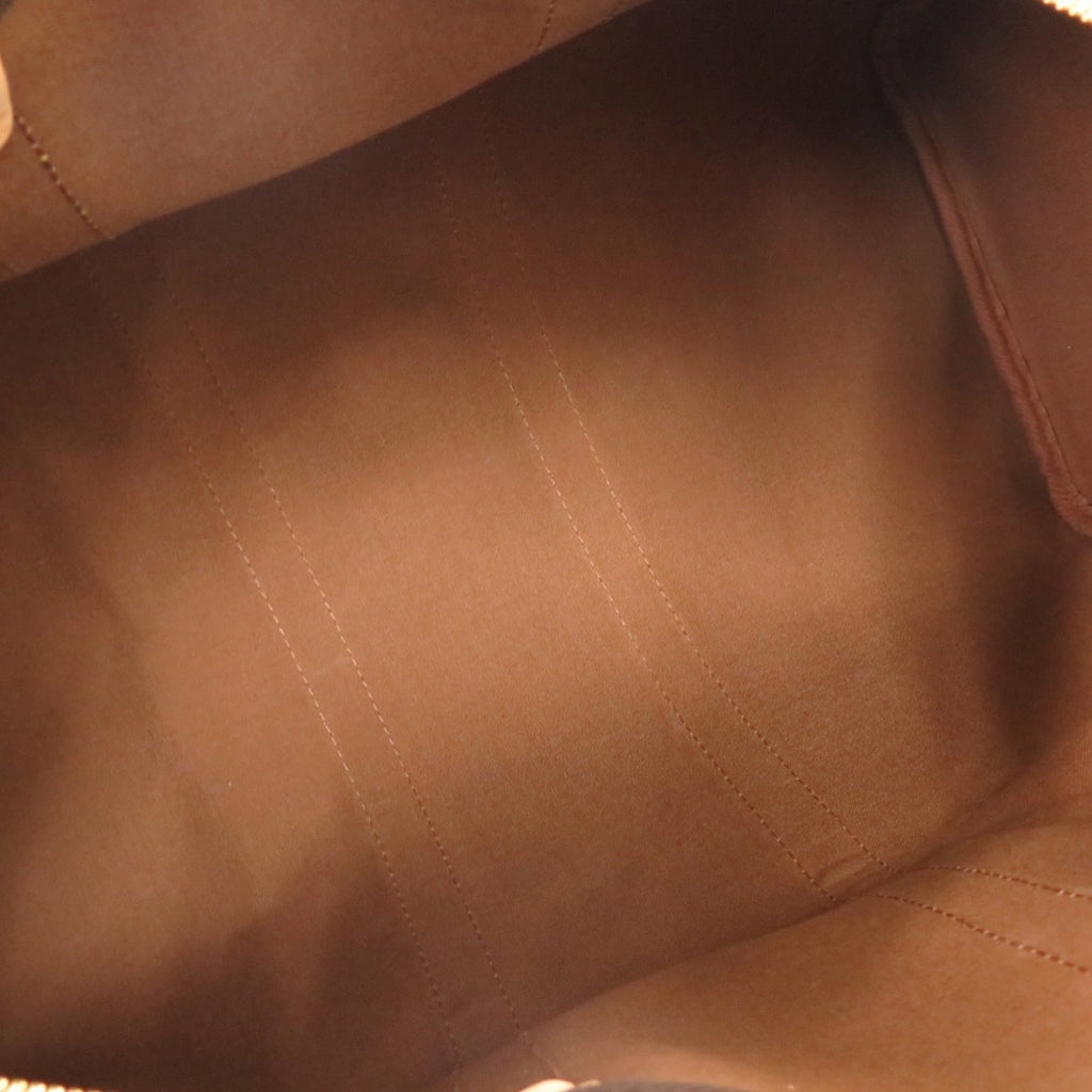 Louis Vuitton Brown Monogram Canvas Boston Bag (Pre-Owned)
