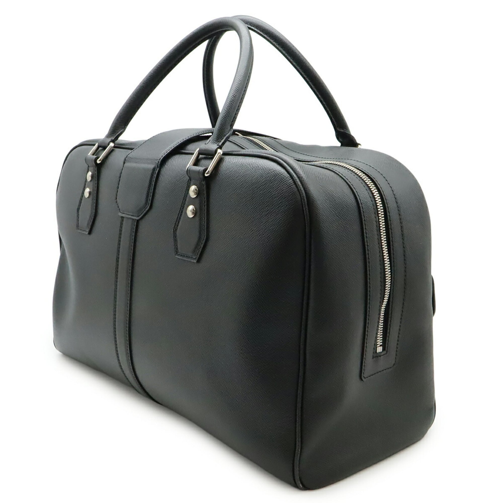Louis Vuitton Taiga Ardoise Taiga Leather Boston Bag (Pre-Owned)