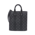 Louis Vuitton Black Coated Canvas Handbag (Pre-Owned)