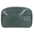 Louis Vuitton Taiga Episea Green Taiga Leather Clutch Bag (Pre-Owned)