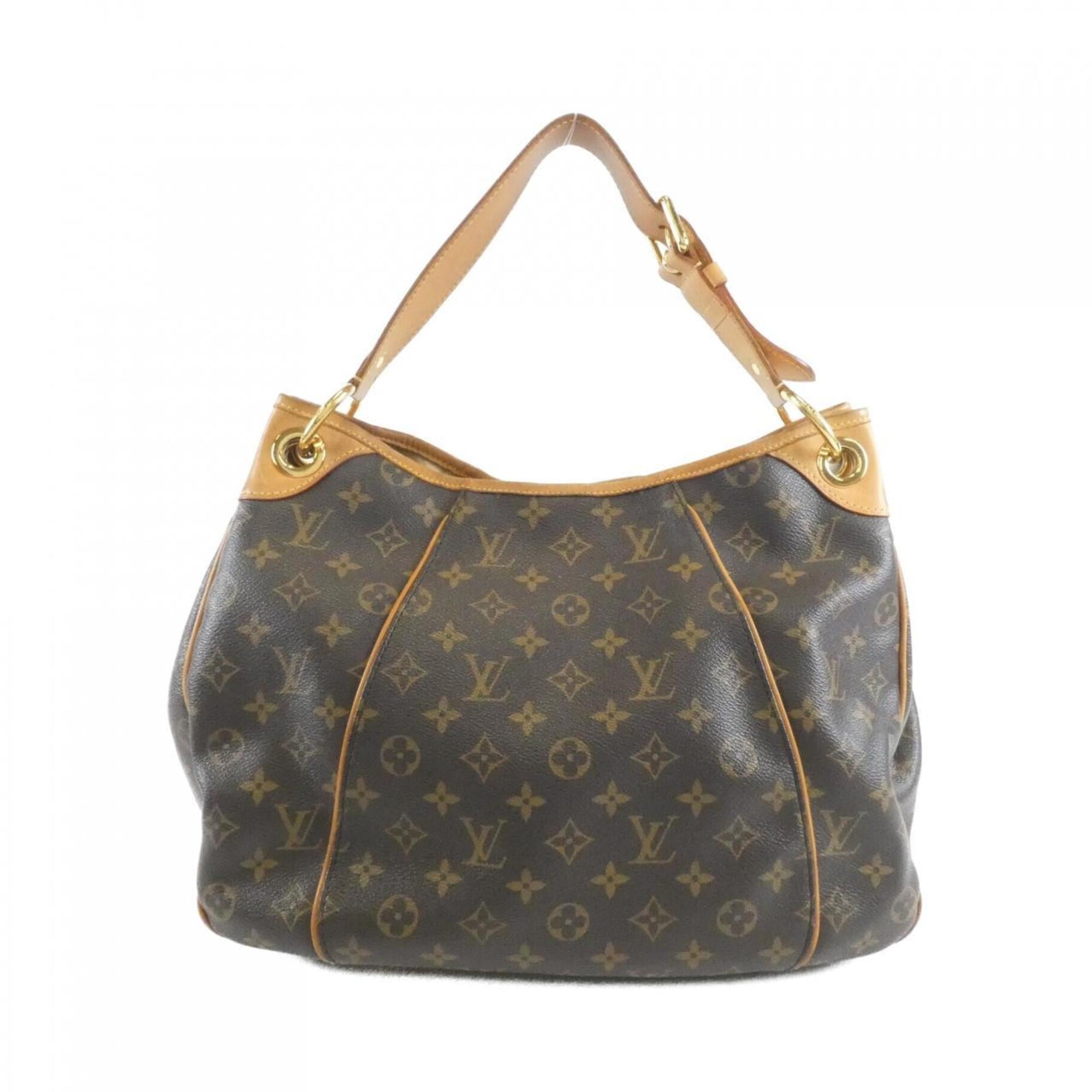 Louis Vuitton Brown Coated Canvas Shoulder Bag (Pre-Owned)