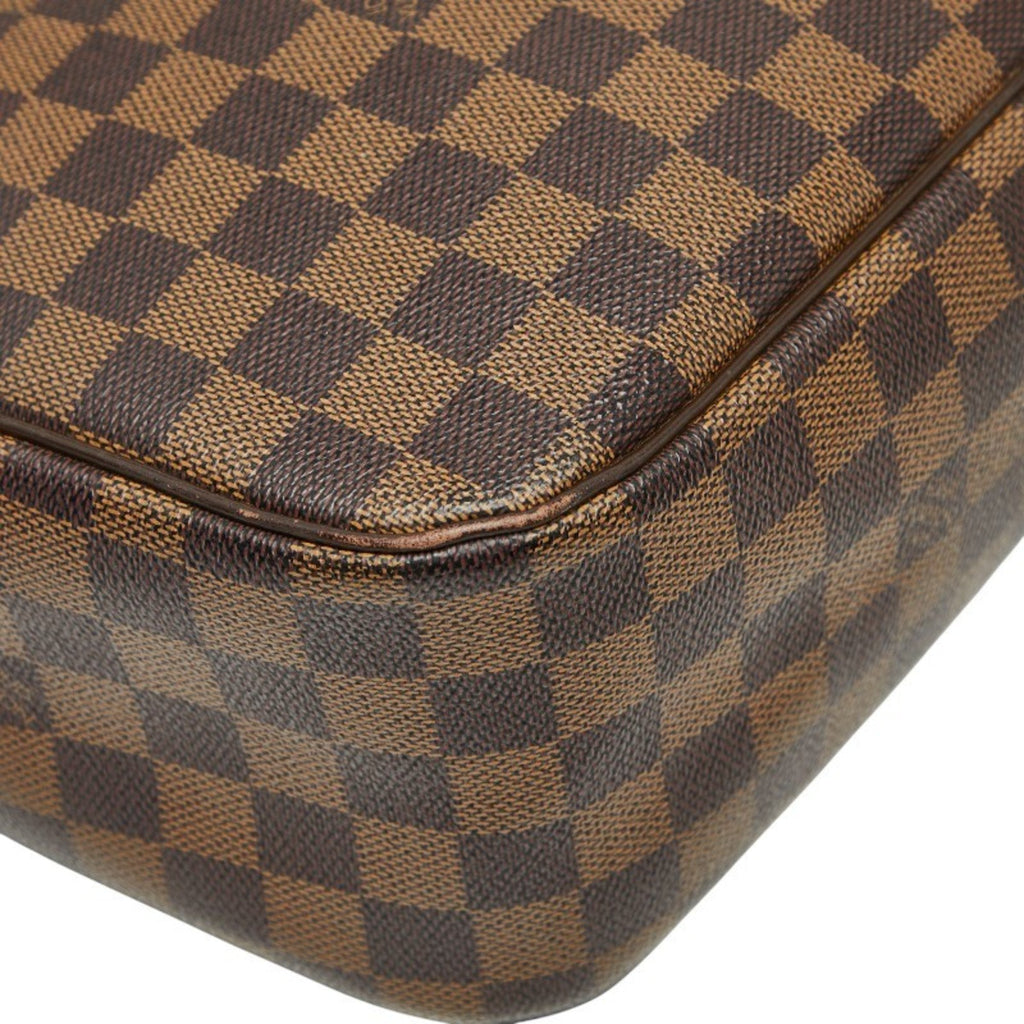 Louis Vuitton Brown Pvc Leather Handbag Tote Bag (Pre-Owned)