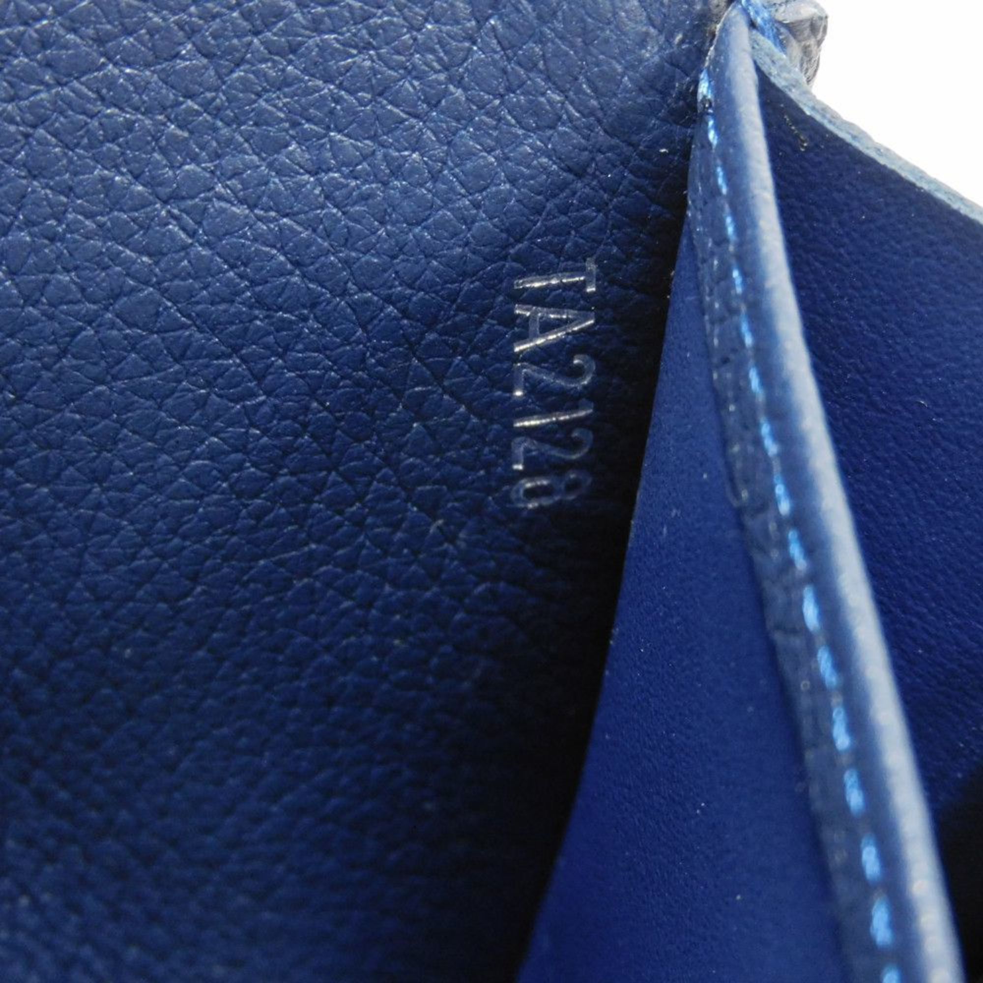 Louis Vuitton Blue Jean Long Wallet (Bi-Fold) (Pre-Owned)