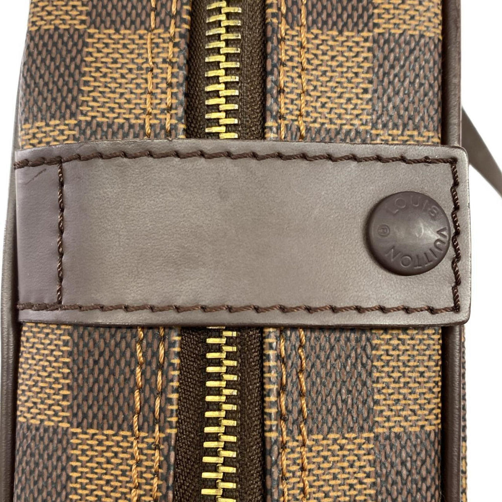 Louis Vuitton Brown Coated Canvas Shoulder Bag (Pre-Owned)
