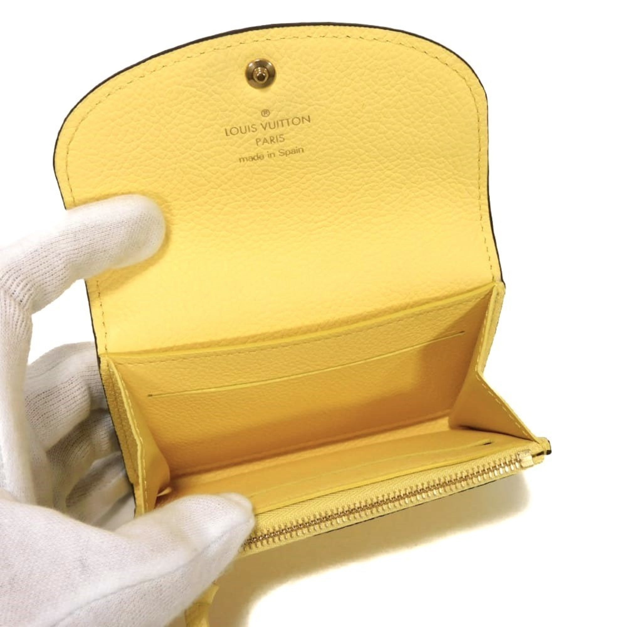 Louis Vuitton Jaune Monogram Yellow Monogram Empreinte Leather Wallet (Bi-Fold) (Pre-Owned)
