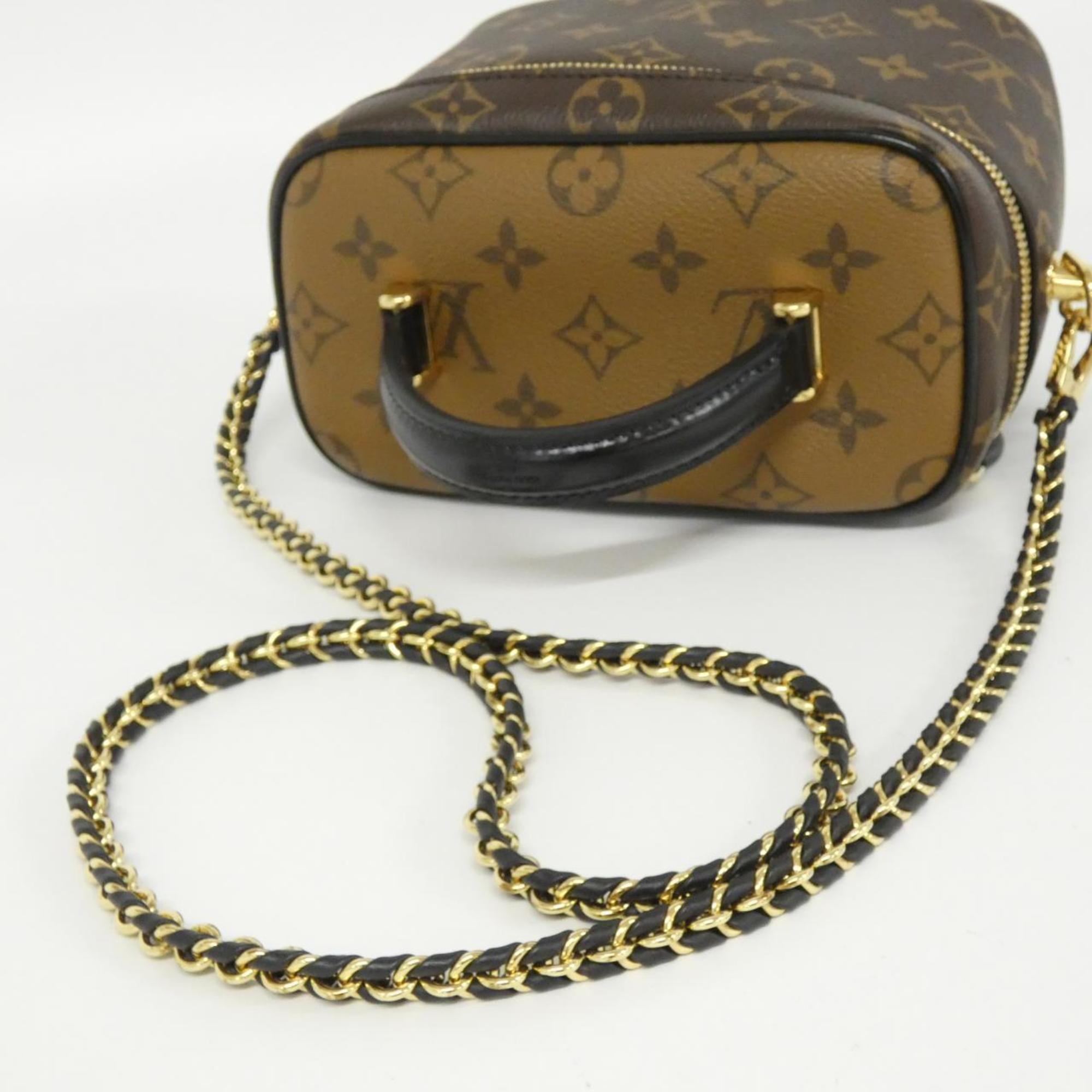 Louis Vuitton Marron Coated Canvas Handbag (Pre-Owned)