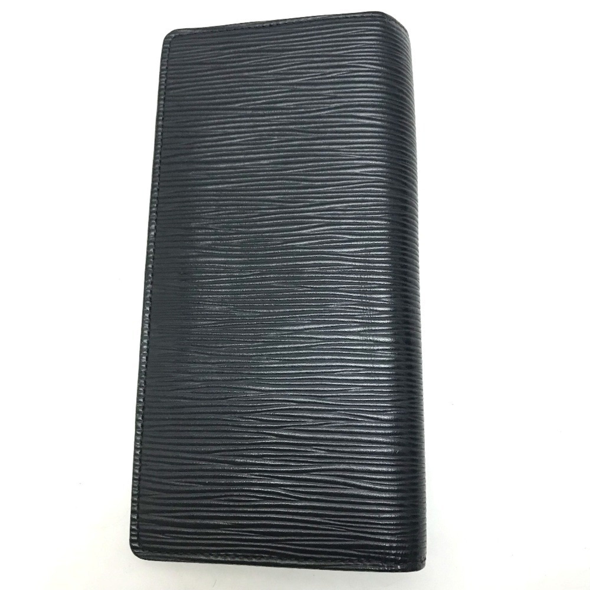 Louis Vuitton Navy Epi Leather Long Wallet (Bi-Fold) (Pre-Owned)