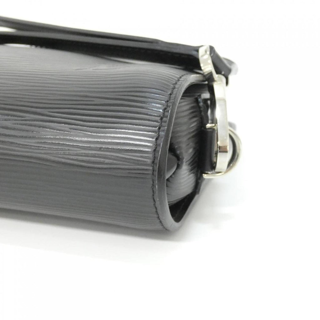 Louis Vuitton Black Leather Clutch Bag (Pre-Owned)