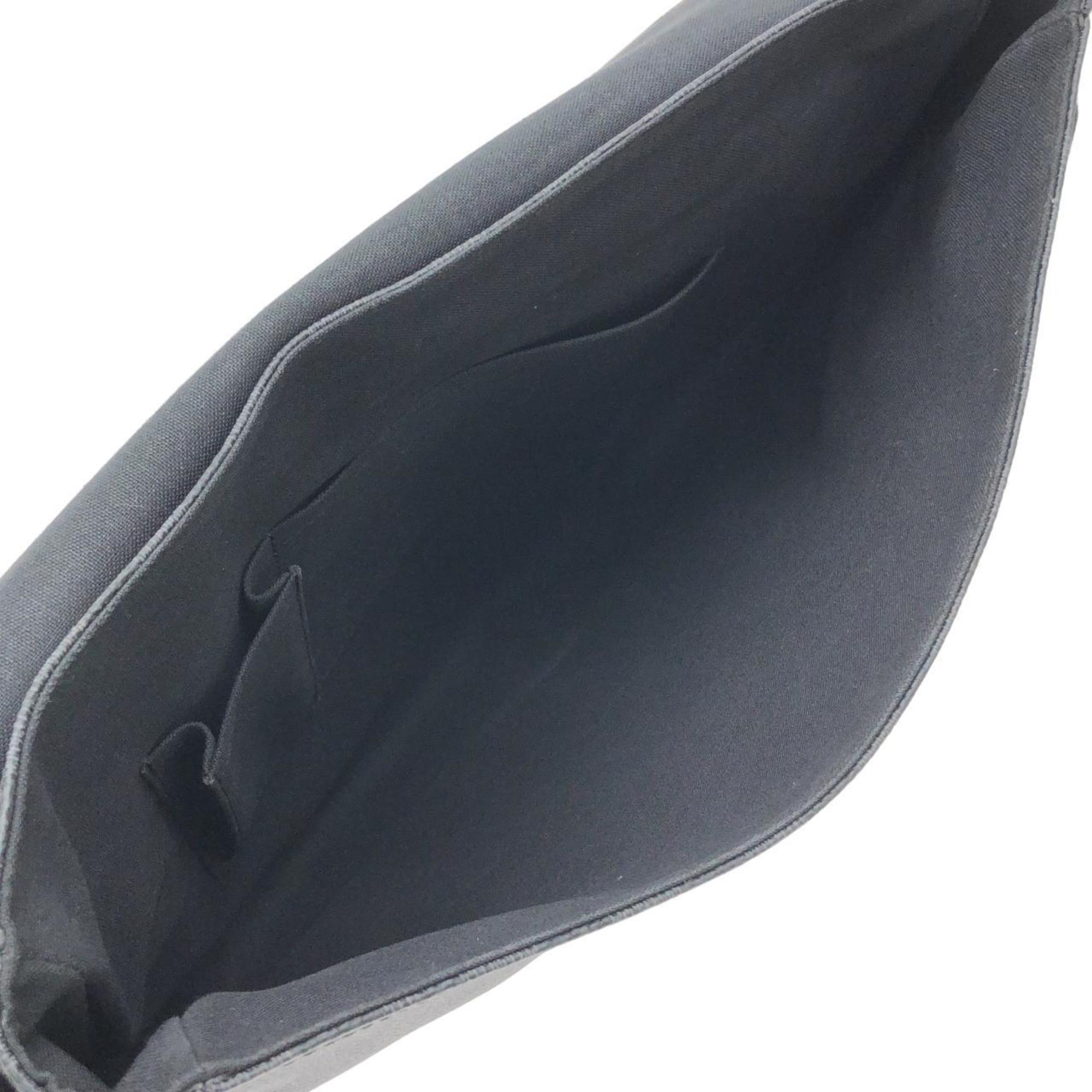 Louis Vuitton Dark Gray Graphite Gray Coated Canvas Shoulder Bag (Pre-Owned)