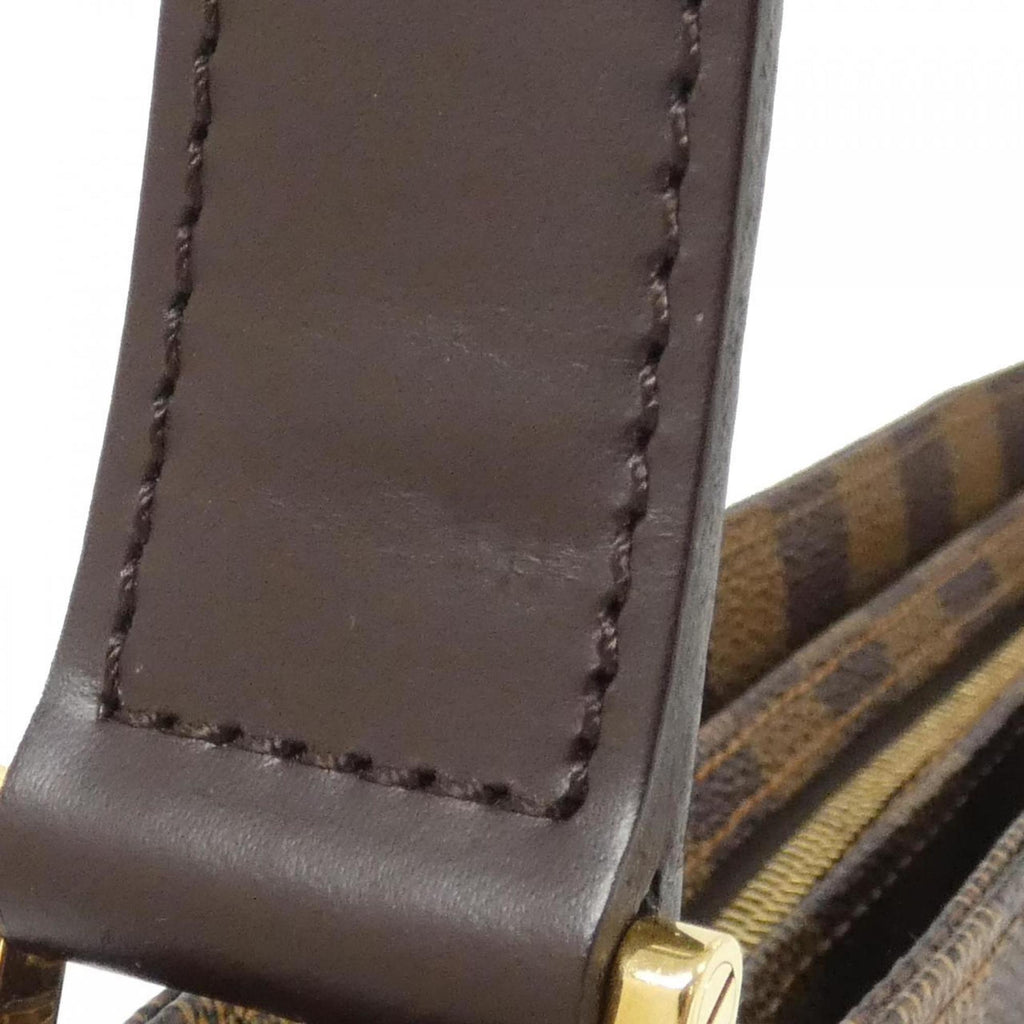 Louis Vuitton Damier Damier Canvas Ebene Damier Canvas Shoulder Bag (Pre-Owned)