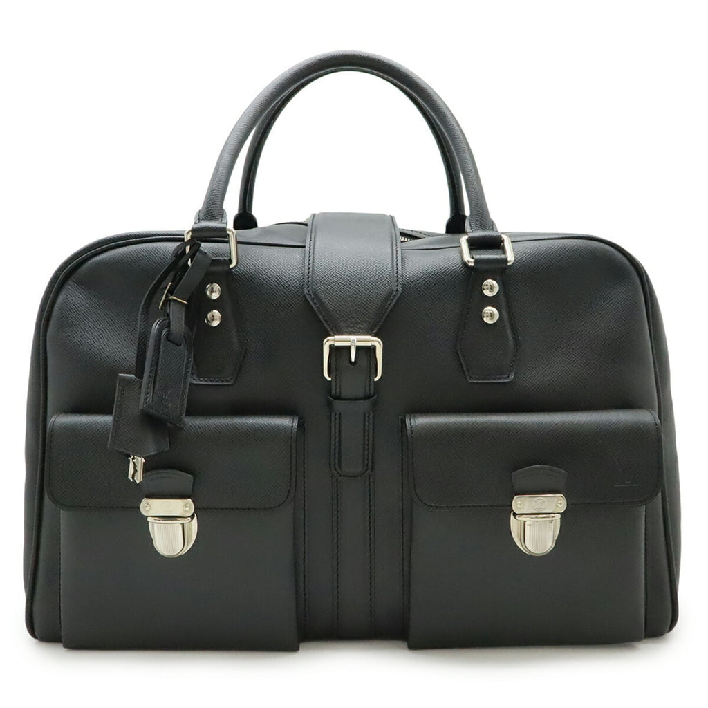 Louis Vuitton Taiga Ardoise Taiga Leather Boston Bag (Pre-Owned)