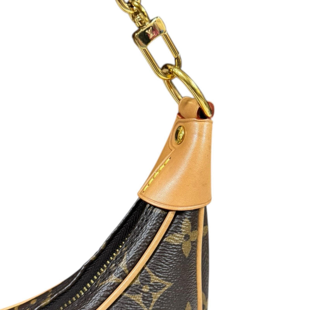 Louis Vuitton Brown Monogram Canvas Shoulder Bag (Pre-Owned)