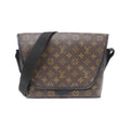 Louis Vuitton Marron Coated Canvas Shoulder Bag (Pre-Owned)