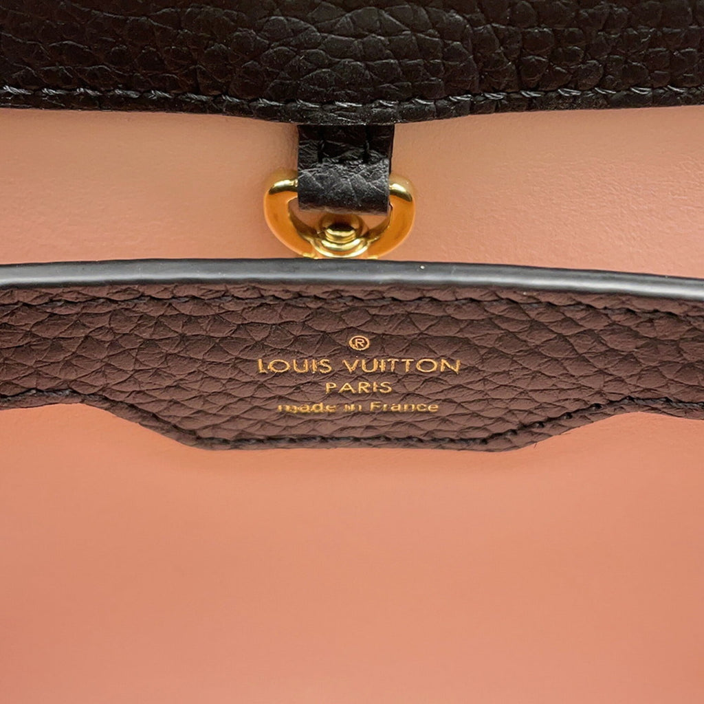 Louis Vuitton Black Noir Exotic Leather Handbag Shoulder Bag (Pre-Owned)