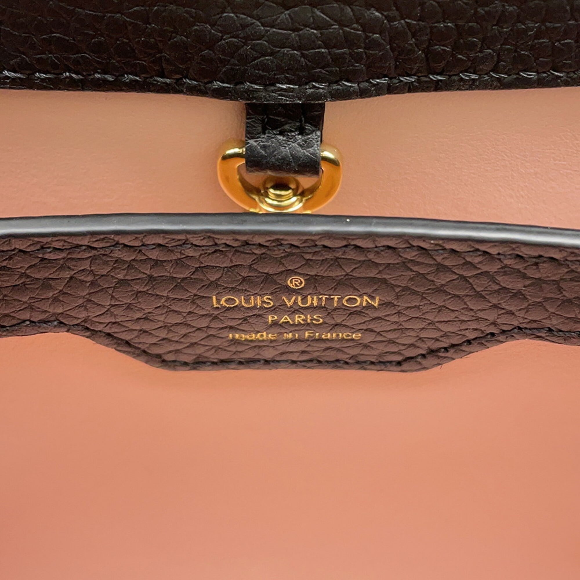 Louis Vuitton Black Noir Exotic Leather Handbag Shoulder Bag (Pre-Owned)