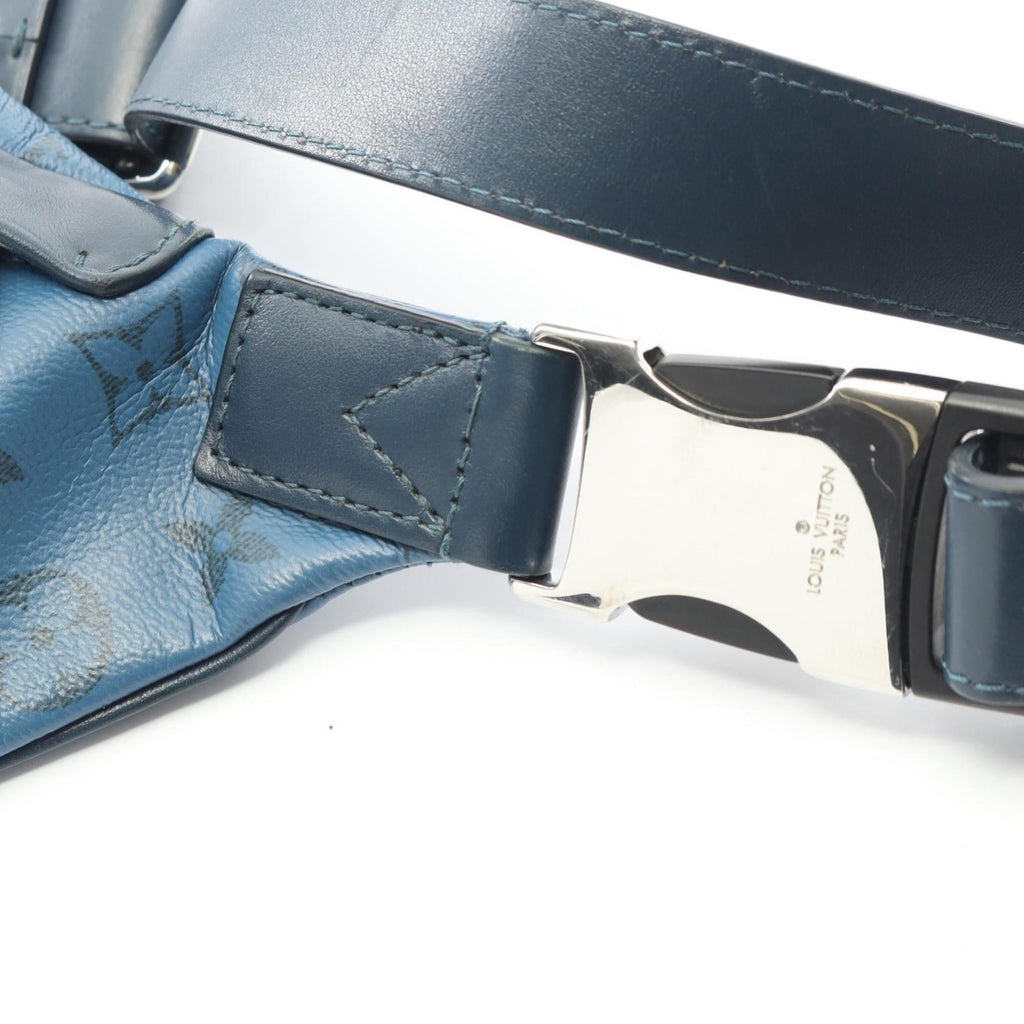 Louis Vuitton Blue Pvc Leather Fanny Pack (Pre-Owned)