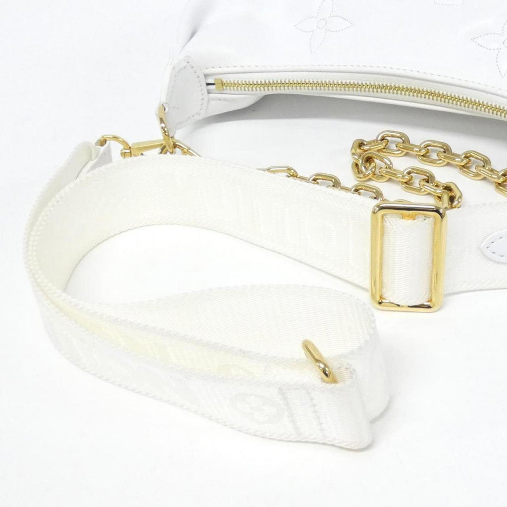Louis Vuitton Off-White White Leather Shoulder Bag (Pre-Owned)