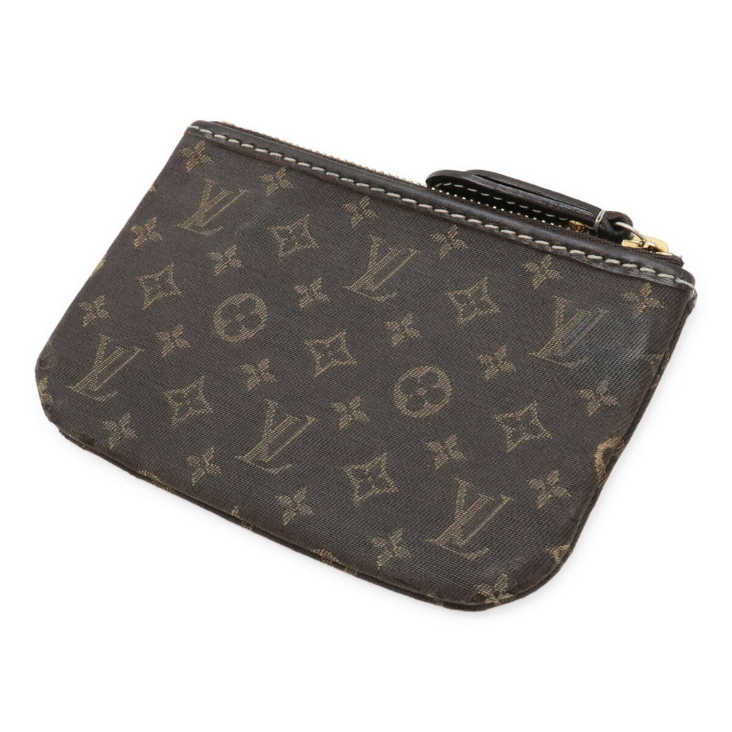 Louis Vuitton Brown Fusain Monogram Idylle Coin Purse/Coin Case (Pre-Owned)