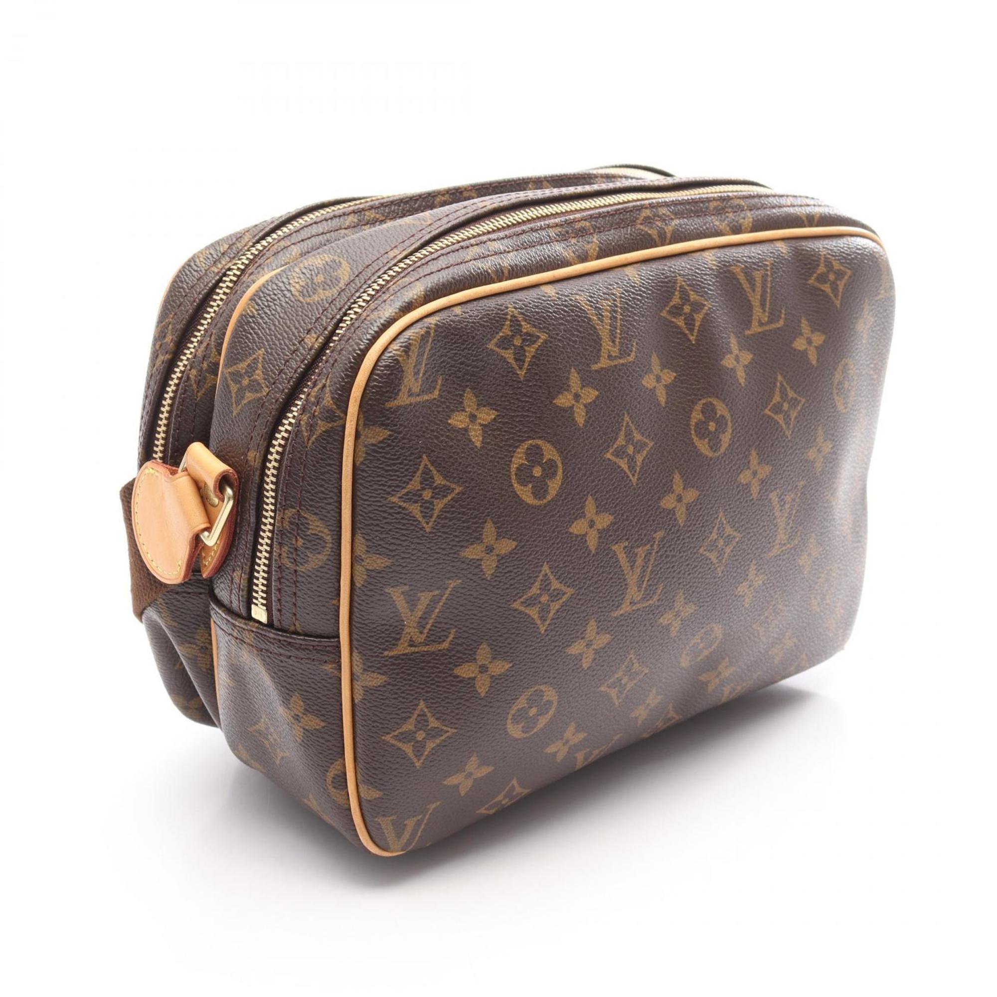 Louis Vuitton Brown Monogram Coated Canvas Shoulder Bag (Pre-Owned)